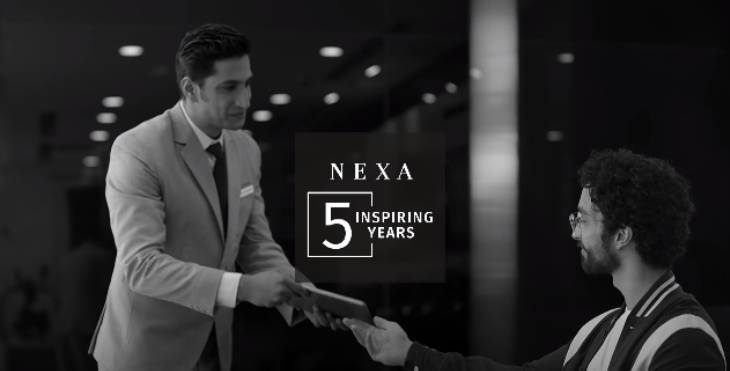 Nexa 5 years banner